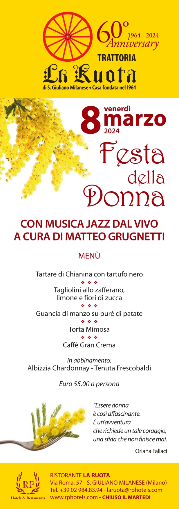 Festa della Donna RP Hotels